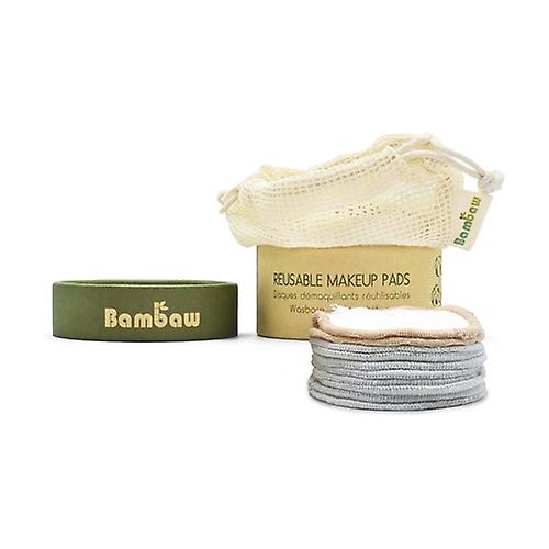 Pack of 10 reusable make-up removal discs 10 units