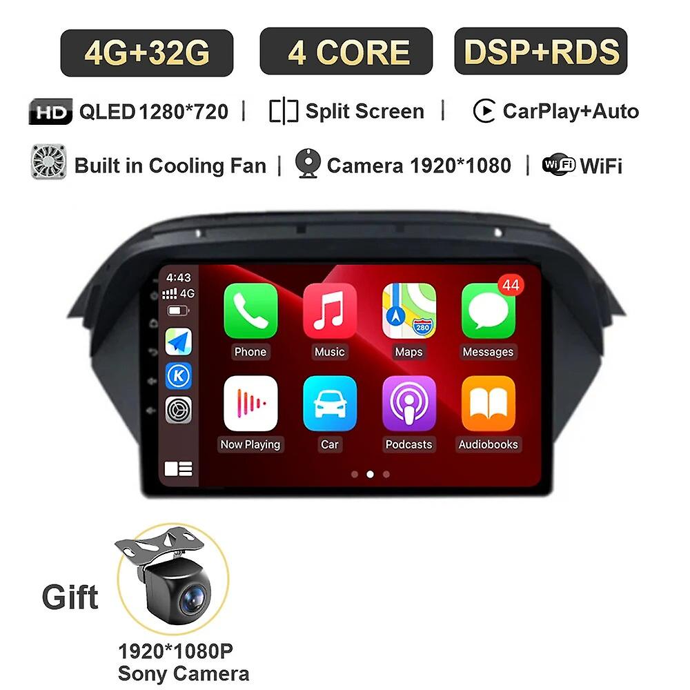 Android 13 Carplay Auto For Honda Acura Mdx 2007 - 2013 Car Radio Wireless Multimedia Player Navigation Stereo Gps Bt Wifi Dsp