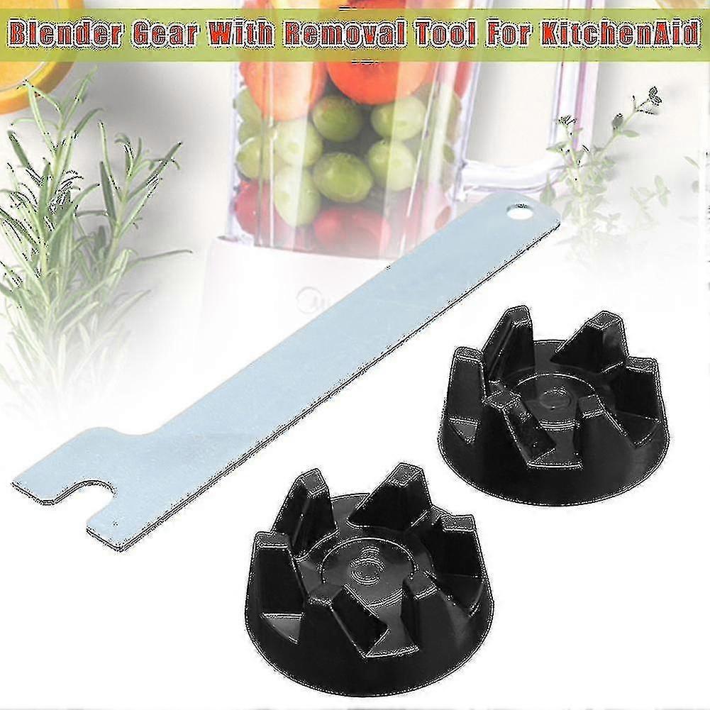 2 Pcs Blender Rubber Coupler Gear With Removal Tool For Kitchenaid 9704230