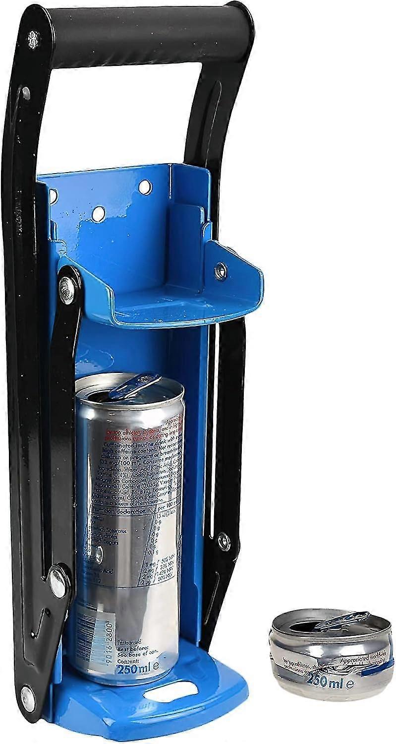 クラッシャーヘビーデューティソーダビール缶缶錫プレッサー壁掛けリサイクルツールとボトルオープナーオープナークラッシュ500ml 16オンスプラスチックおよびアルミニウム缶クラッシャーホー