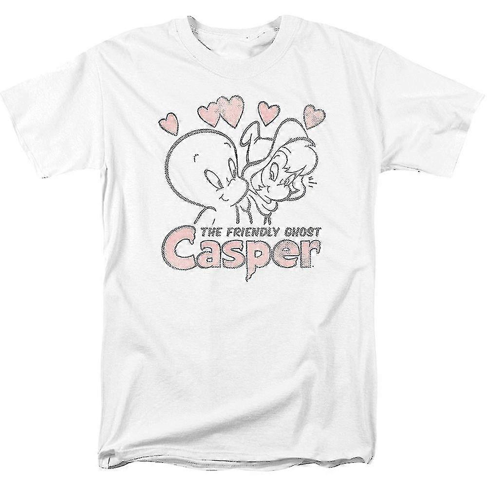 Hearts Casper The Friendly Ghost T-shirt