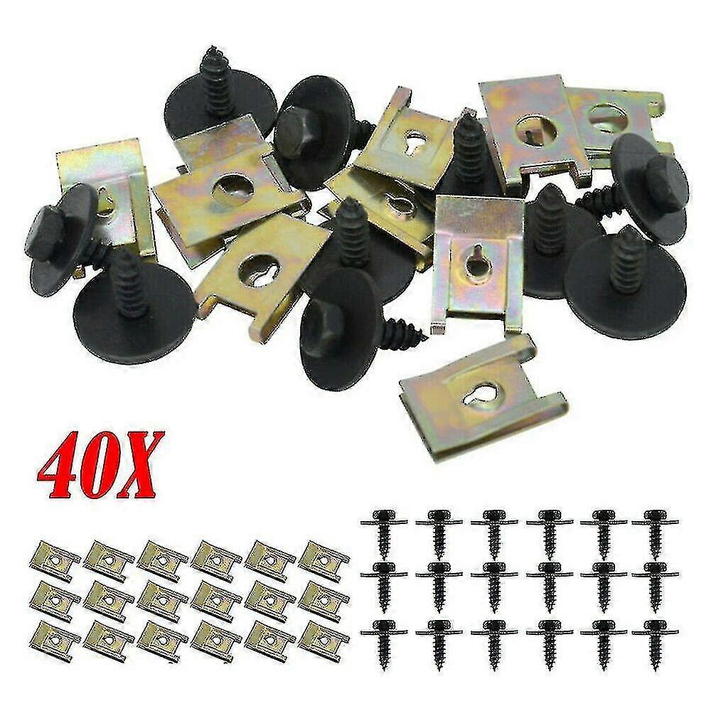 Undertray Clips For Bmw 1/3/5/6 Under Engine Shield Guard Clips Bolts Screws Kit