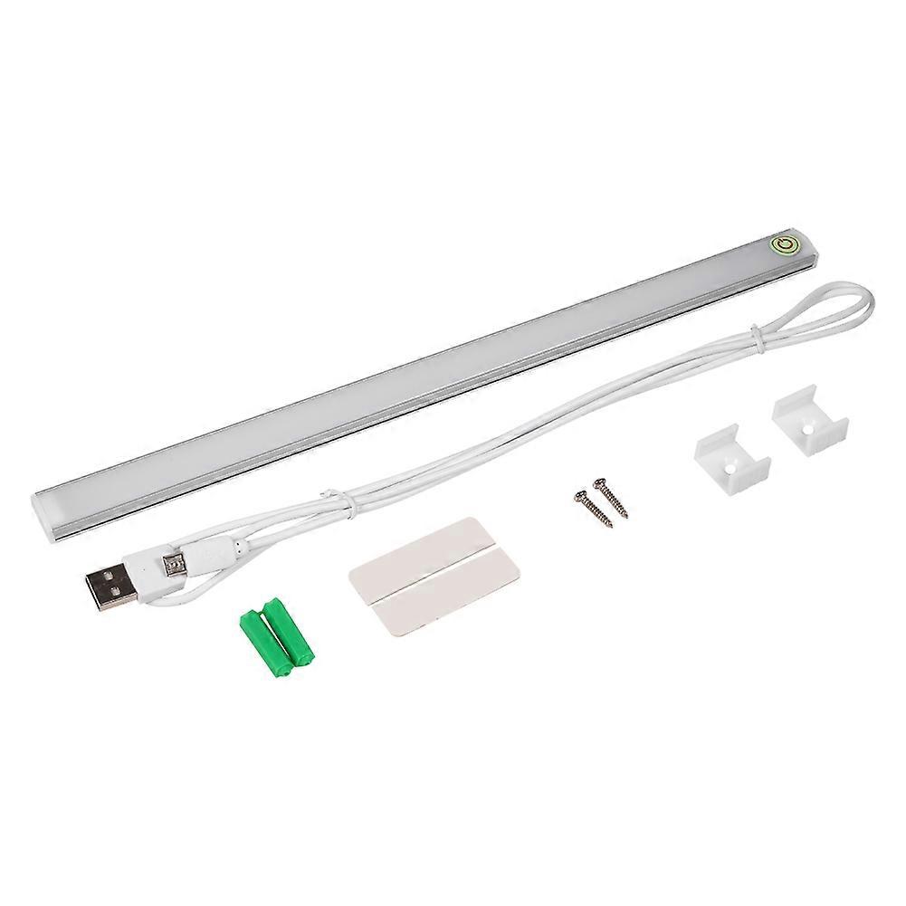 30CM USB Charge LED Touch Night Light Energy Saving Closet Cabinet Portable Lamp 6W Warm White