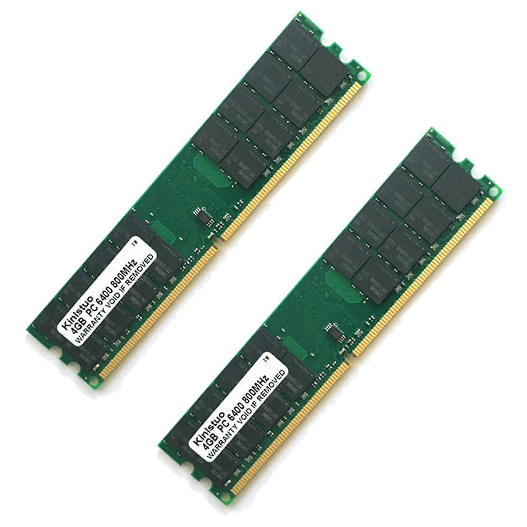 2x RAM DDR2 4GB 800MHz DDR2 800 4GB de memorie DDR2 4G pentru Amd Accesorii PC