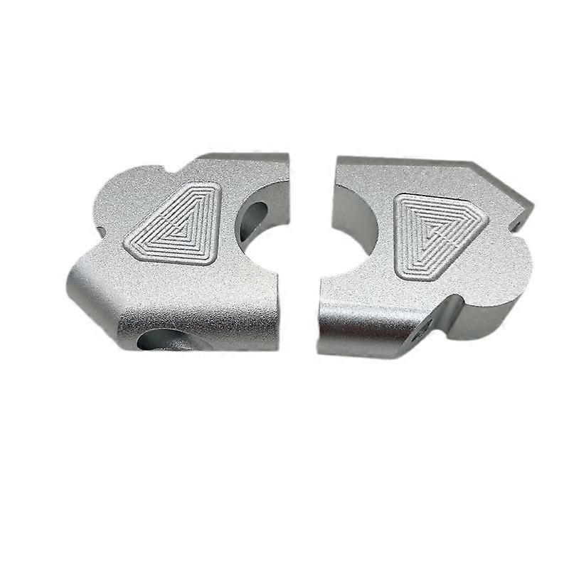 Motorcycle Modification Cnc Aluminum Alloy Compression Code Diameter Adjustable Handlebar 22Mm Height Increasing Code Handlebar Rear Shift Pressure Bl