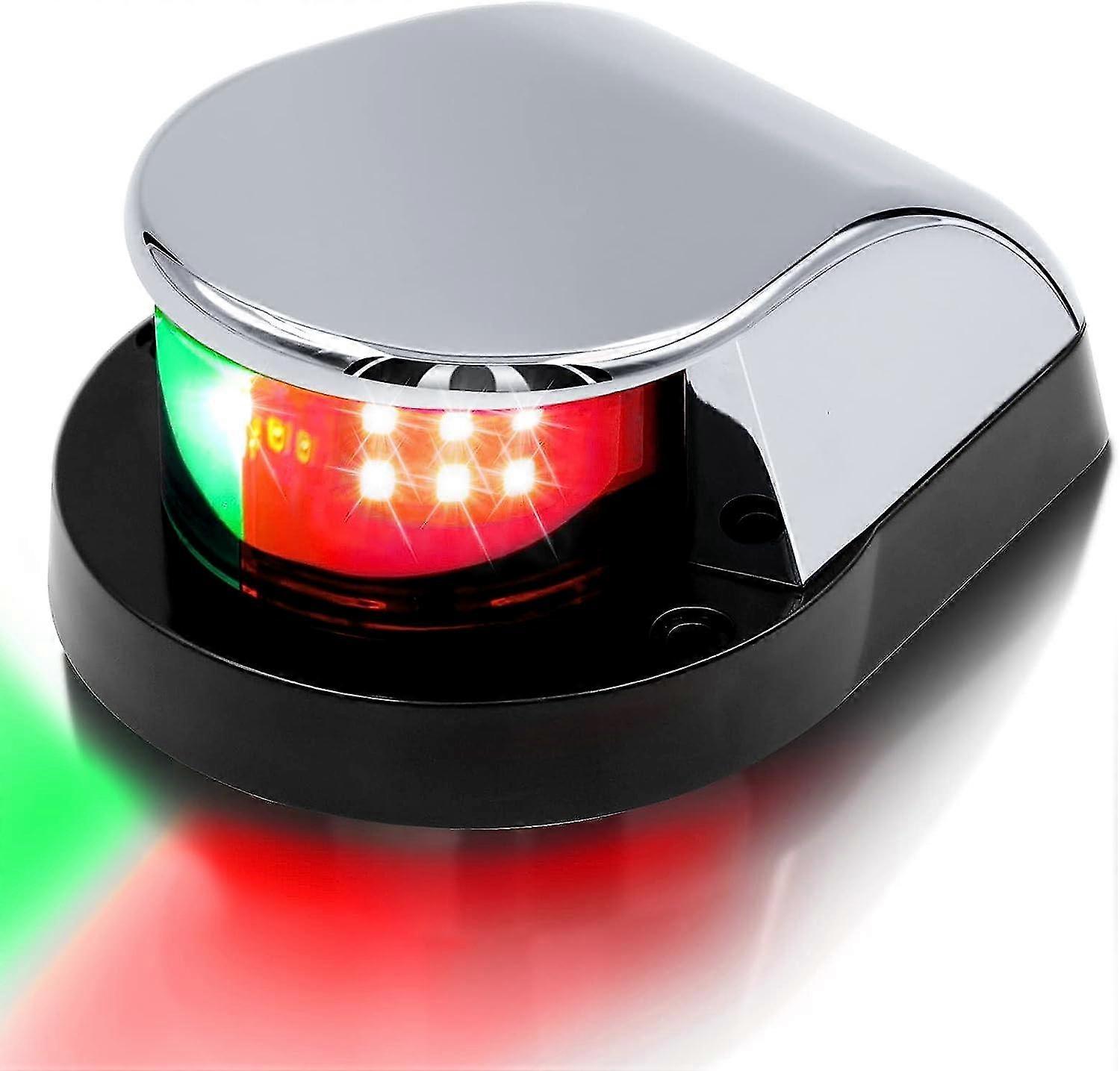 Bow Navigation Lights, Marine LED Navigation Lights, Two-Tone Deck Mount LED Navigation Bow Lights [jkw]