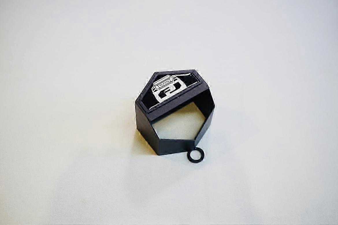 כיסוי מצלמה צמיג רזרבי באיכות גבוהה עבור טויוטה FJ קרוזר גלגלים רכזת כיסוי מצלמה כרום-מוליבדן פלדה שינוי חיצוני אביזרים