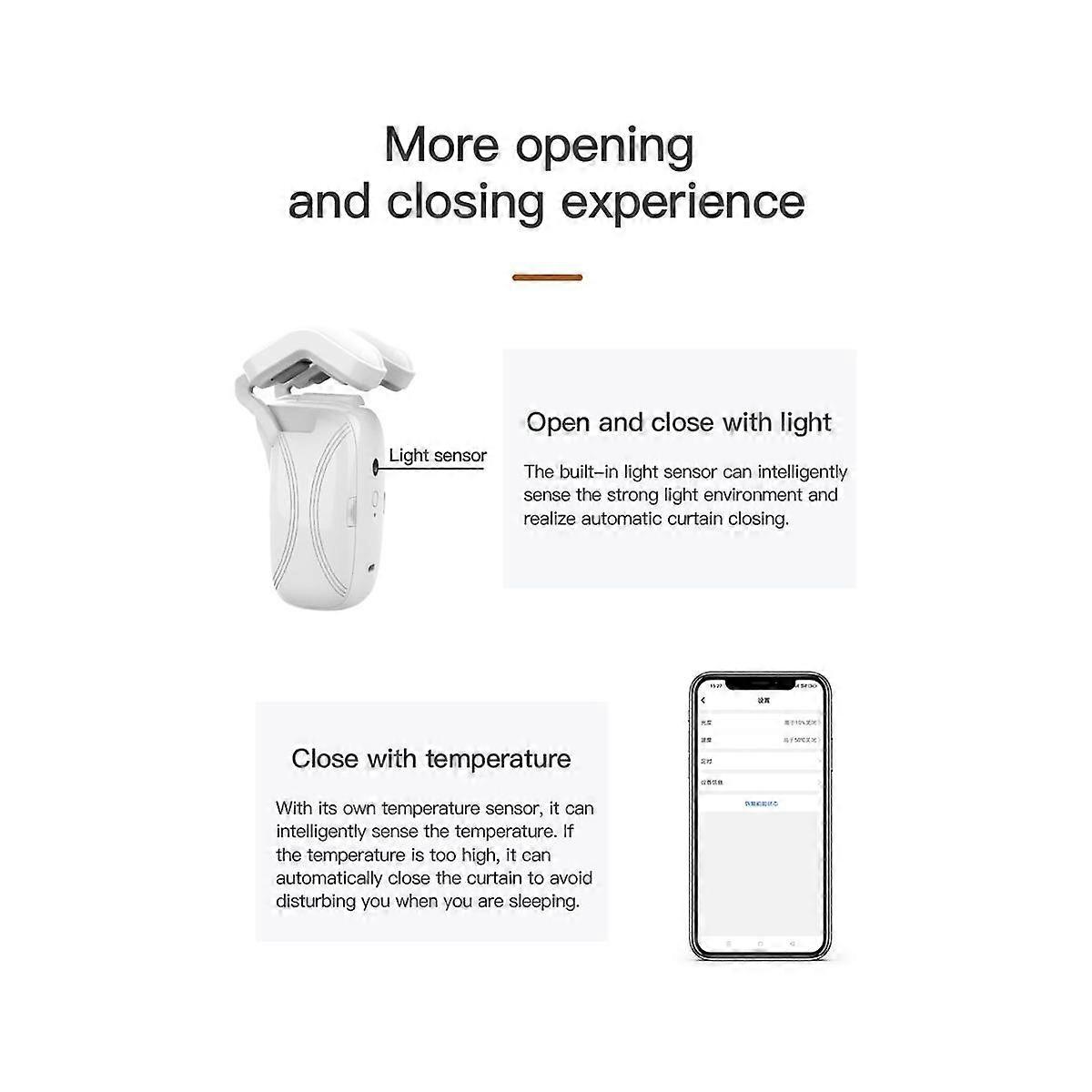 Tuya Smart WIFI Automatic Curtain Opener+Remote Roman Rod Curtains Switch Robot Remote Control for