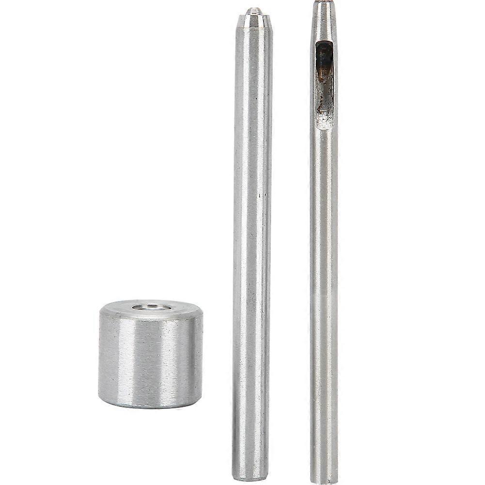 3PCs Button Installation Tool Rivet Fix Set Hand Operation Crafts Comfortable Grip Steel YEMAA