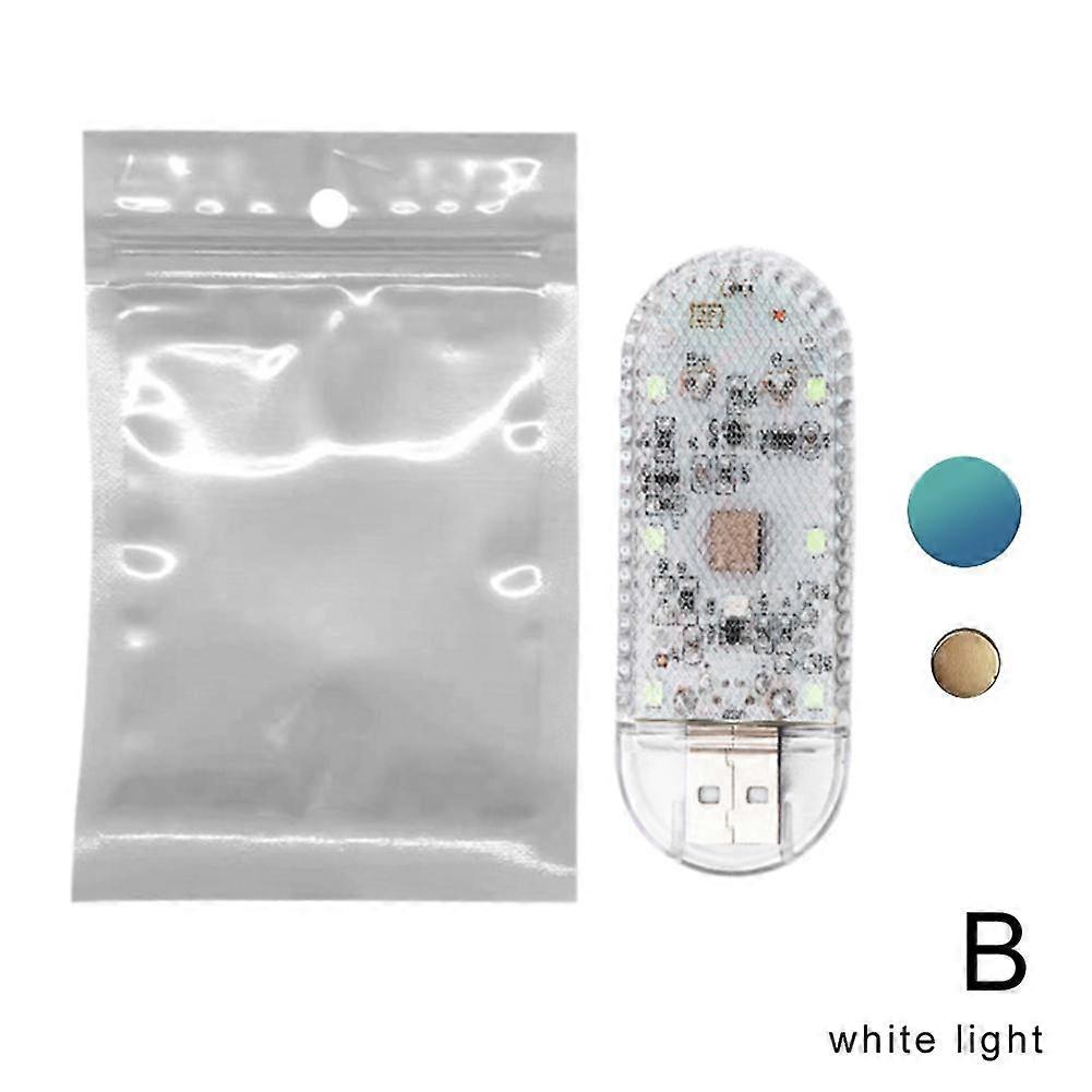 LED Touch Light Wireless Car Interior Lighting Auto Roof Ceiling Reading Lamp