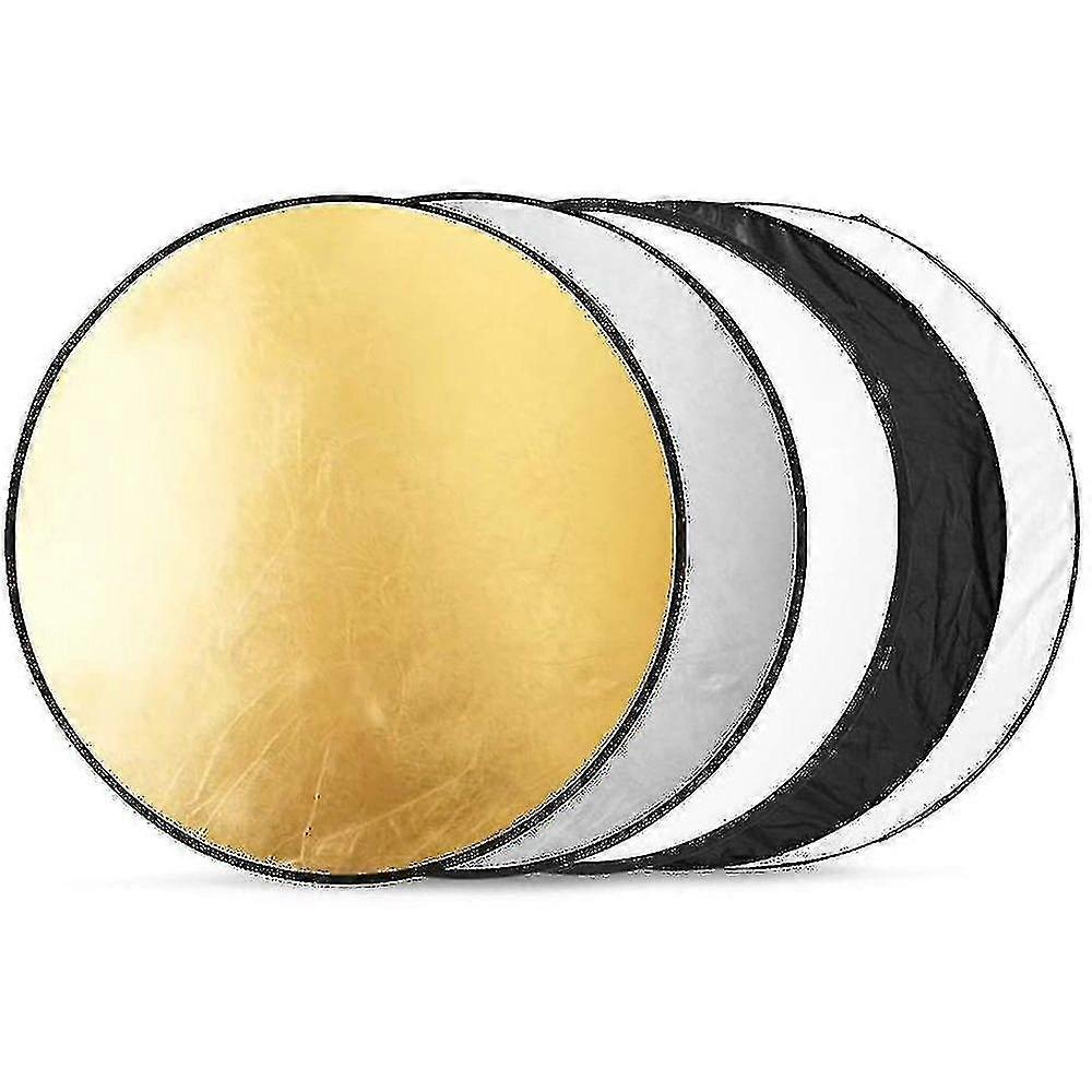 5 In 1 Light Reflector (60cm) Reflector Photography Portable Foldable