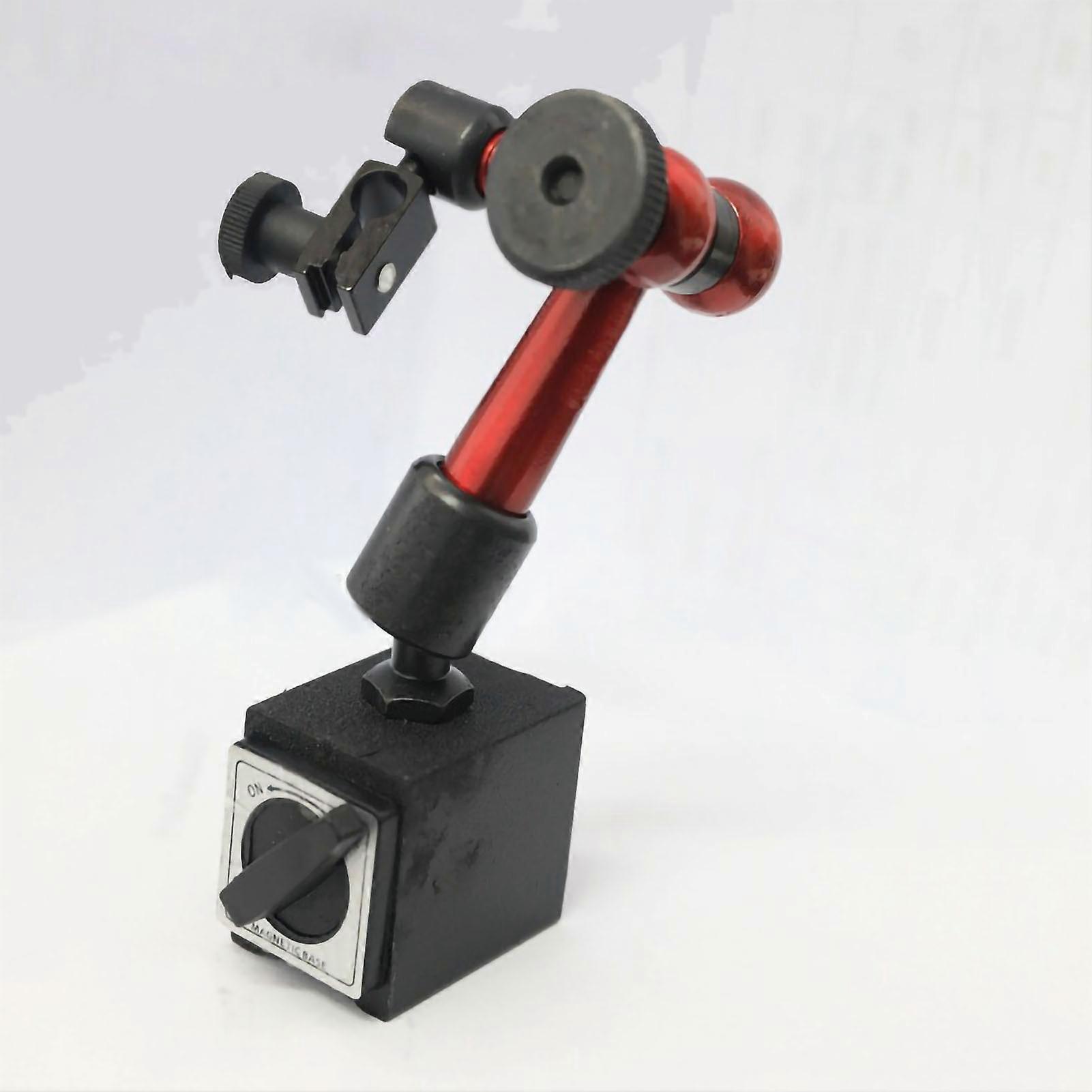 Supporto per comparatore Supporto magnetico per base in metallo Strumento regolabile flessibile universale con calibro giallo BFB26WCM?1
