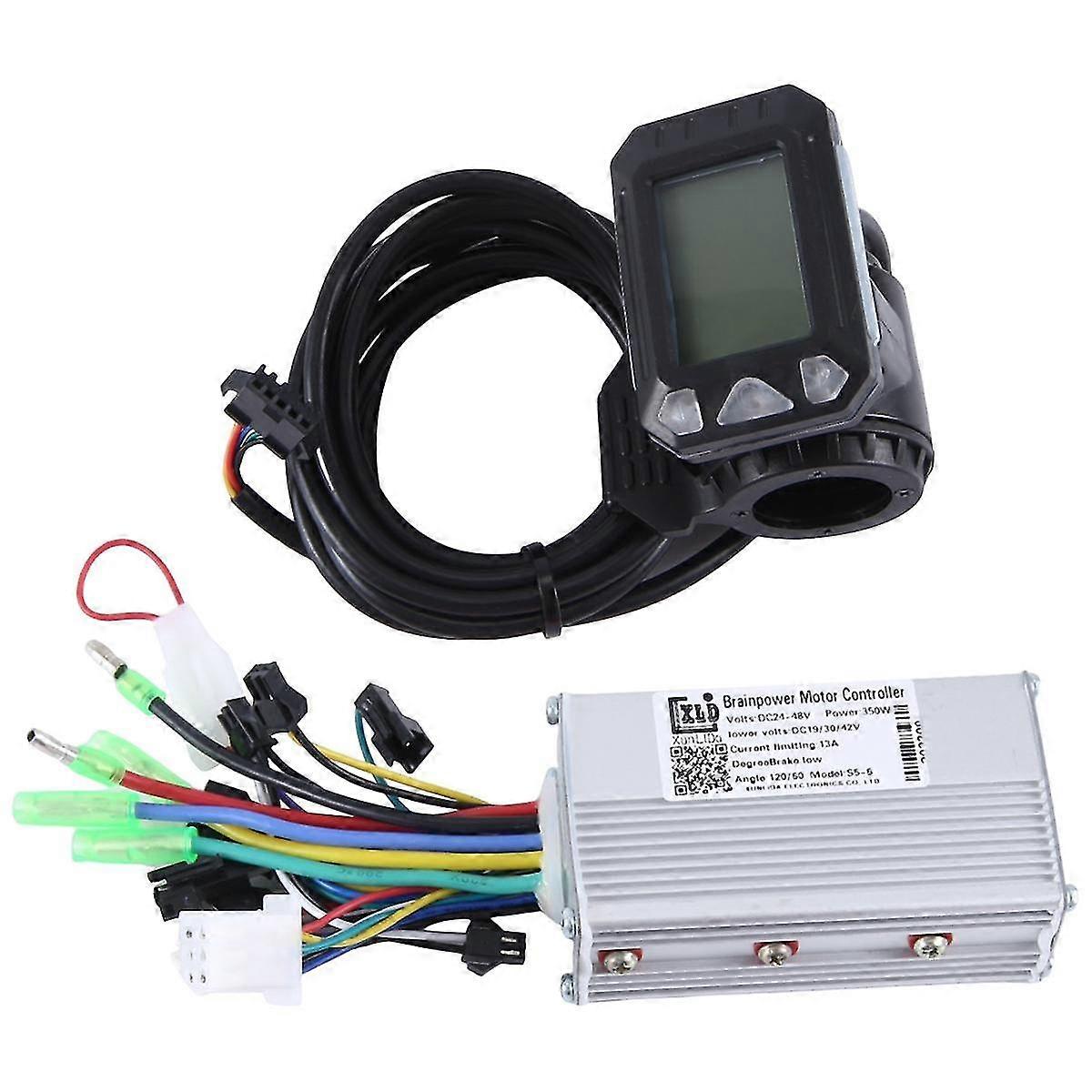 Electric Bicycle Lcd Display S5 + Ebike Controller For Electric Bicycle Motor Modified Parts