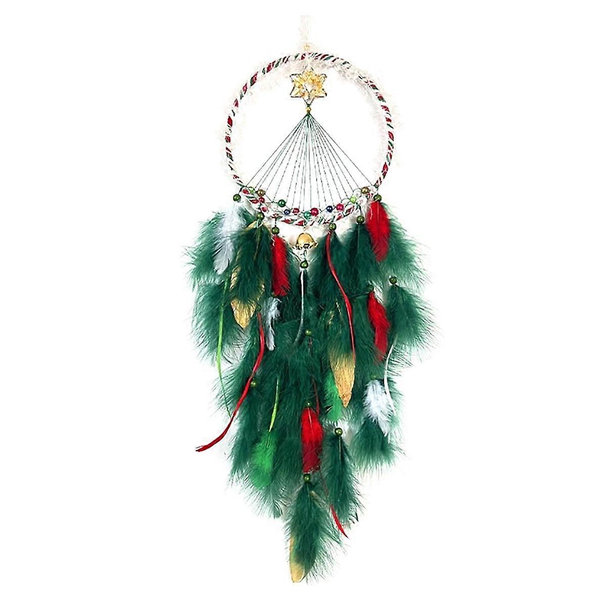 Stars Dream Catcher with Lights Handmade Dreamcatcher Hanging Decoration Home Wall Decoration Craft