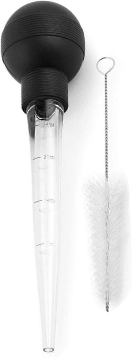 Baster Ing Set Oljedroppare Kött Baster Syrin För Bbq Grill Ba Kit Ing