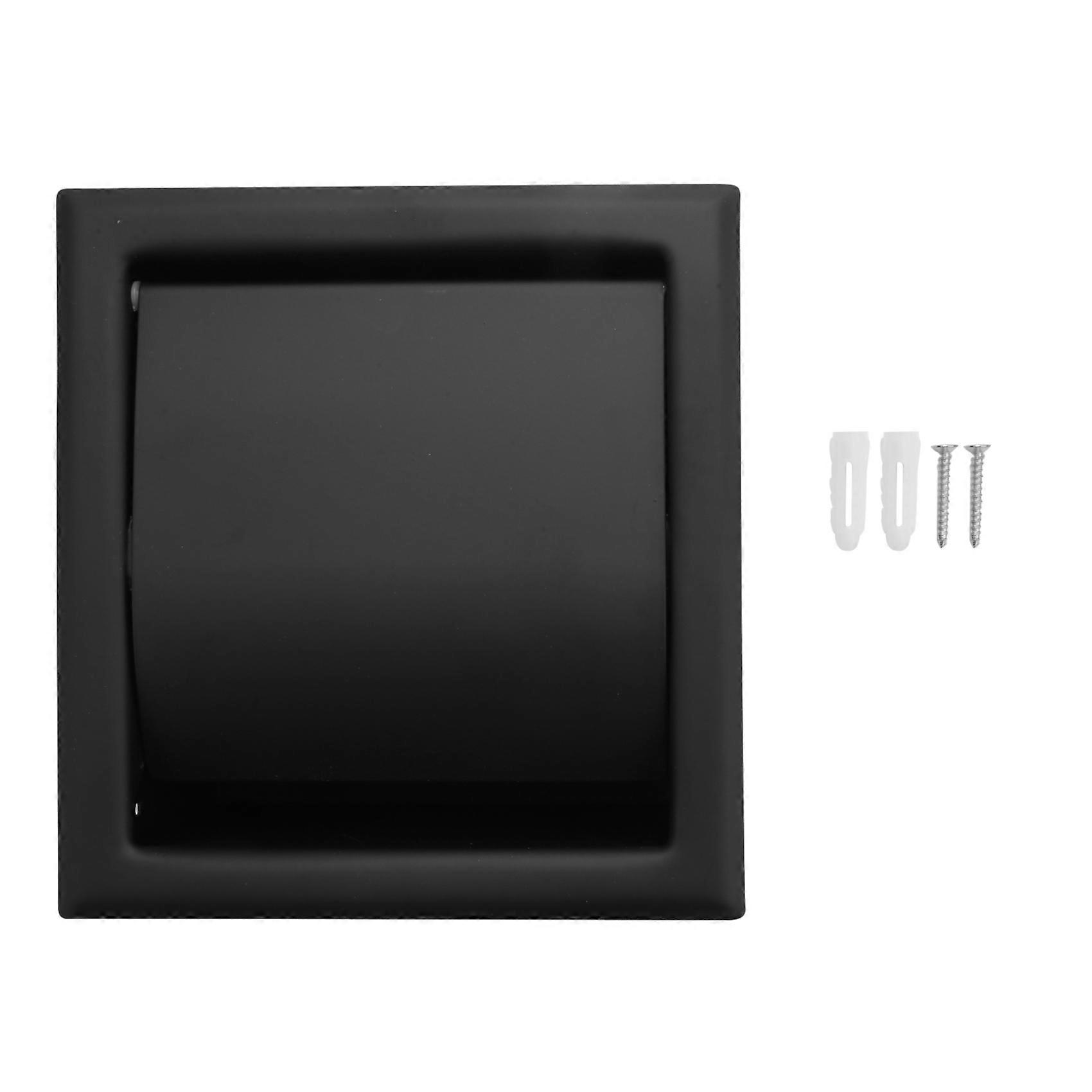 Recessed Toilet Paper Holder,Stainless Steel Double Roll Paper Box for Bathroom,Wall-Mounted Paper