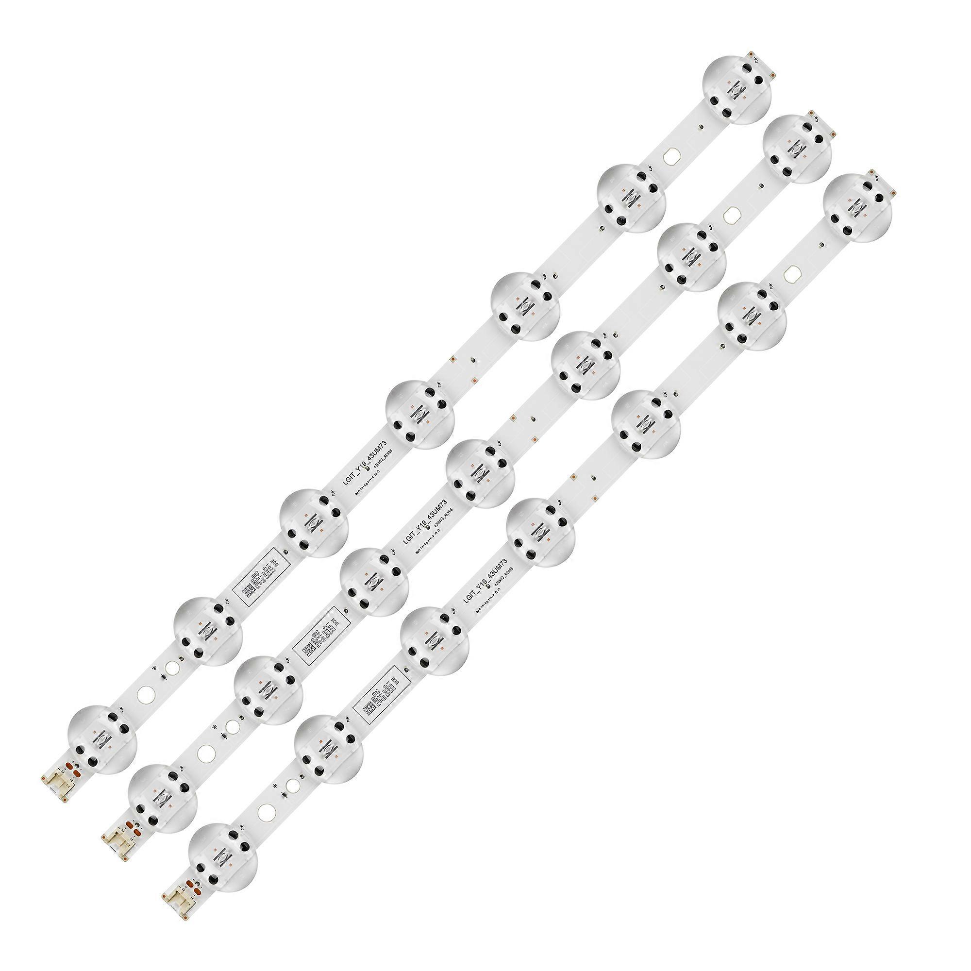 3pcs/set LED Backlight for 43UM4390PLC 43UM74006LB 43UM7450PLA 43UM7390PLC 43UM7400PLB 43UM7300PSA 43LM6300PSB SSC.Y19.43UM73