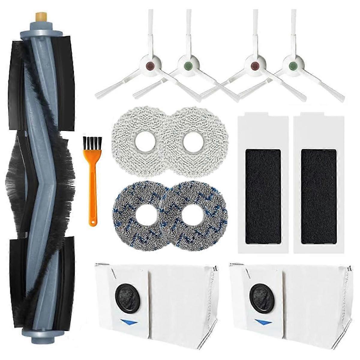 For DEEBOT T20 Omni Robot Vacuum Accessories Main Side Brush Hepa Filters Dust Bags Mop Pads Replac