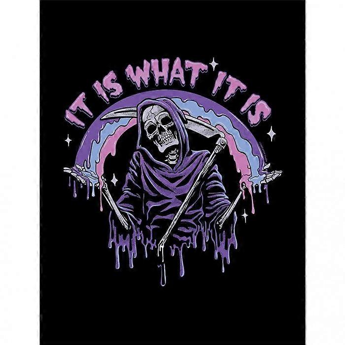 Threadless It Is What It Is Framed Print