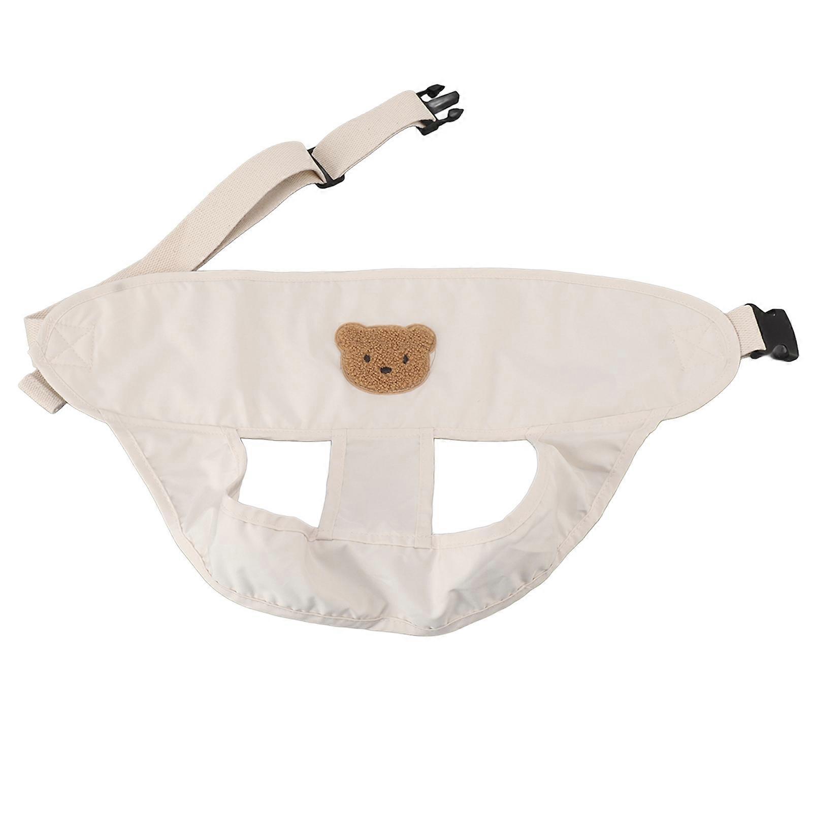Baby Chair Harness Portable Soft Length Adjustable Breathable Baby Feeding Safety Seat Strap 54cm Khaki