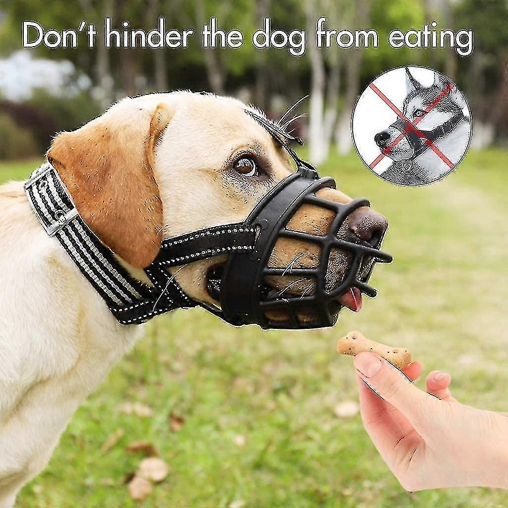 2024 Soft Basket Muzzle For Dogs Secure And Comfortable Fit, Better Prevent Bites, Chewing And Barking Muzzle