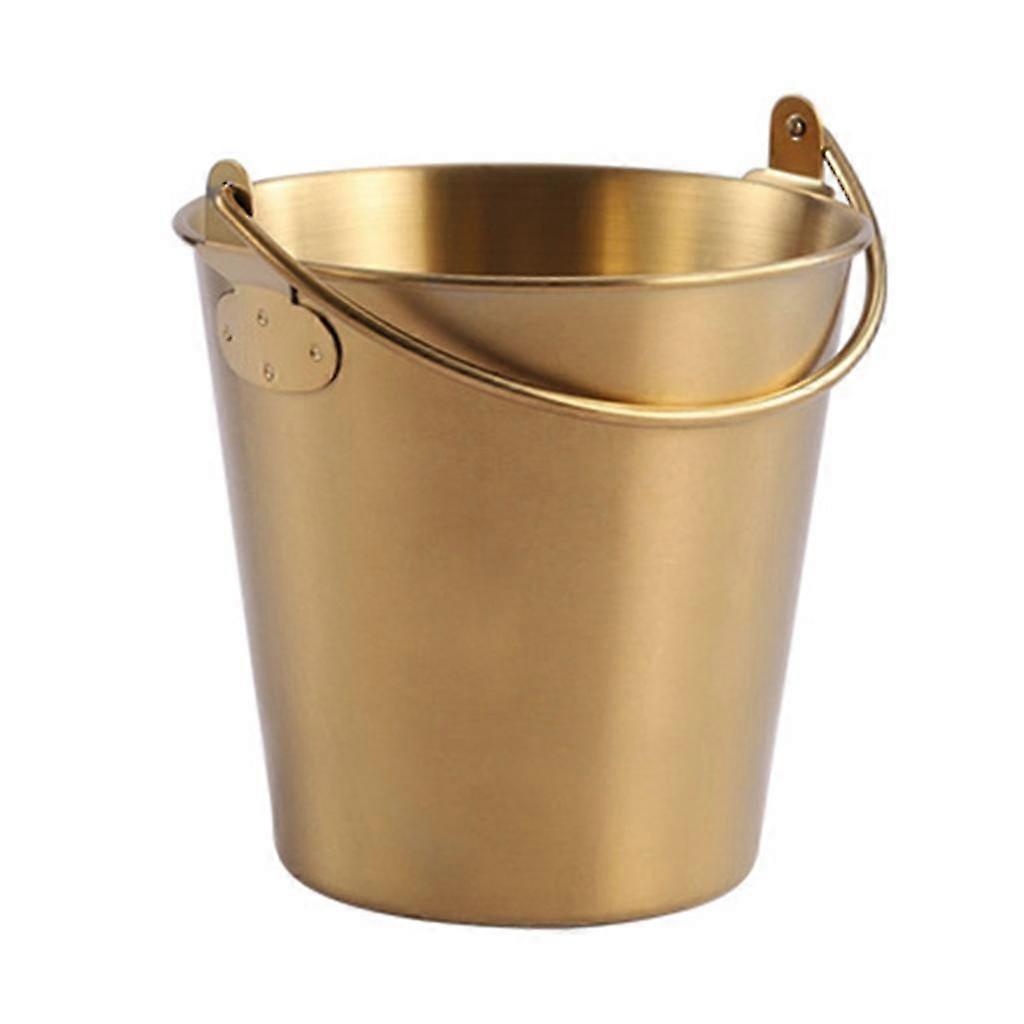 Metal Buckets With Handle Mini Ice Bucket Pails For Party Rustic Decoration