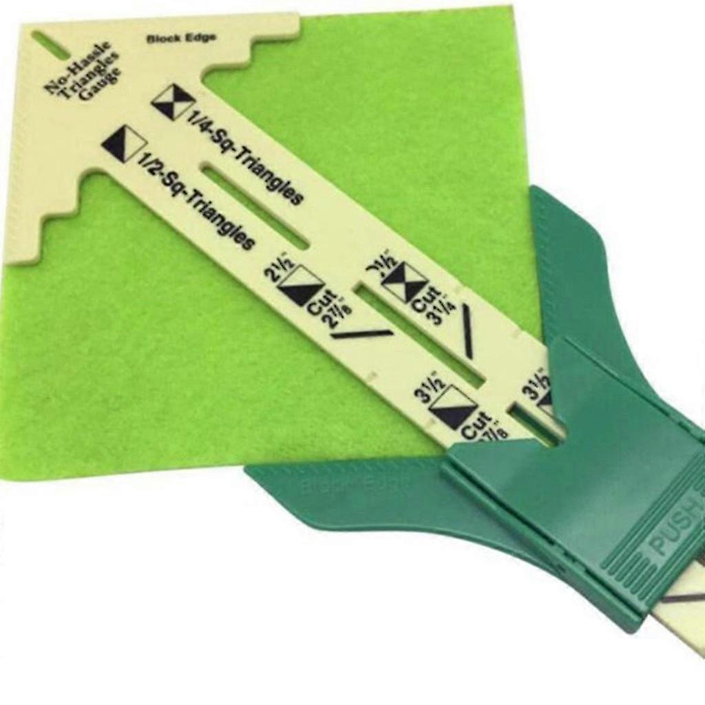 5-in-1 Sliding Gauge Measuring Sewing Tool Patchwork Tool Ruler Tailor Tool 2pc