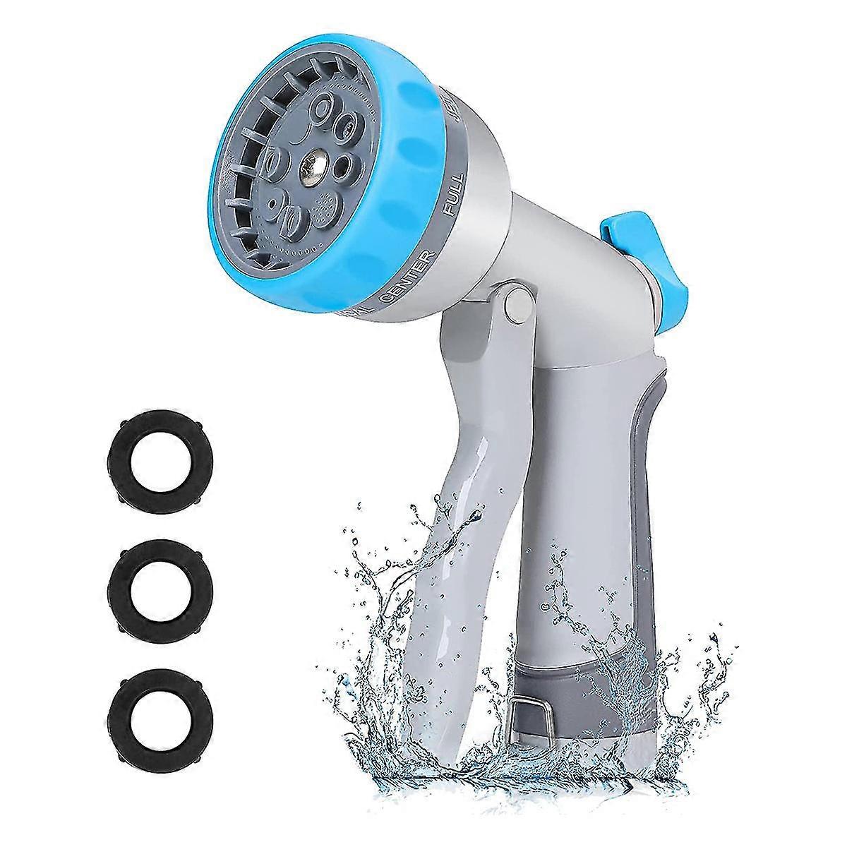 Garden Hose Nozzle,water Hose Nozzle With 8 Adjustable Spray Patterns, High-pressure Hose Nozzle Fo