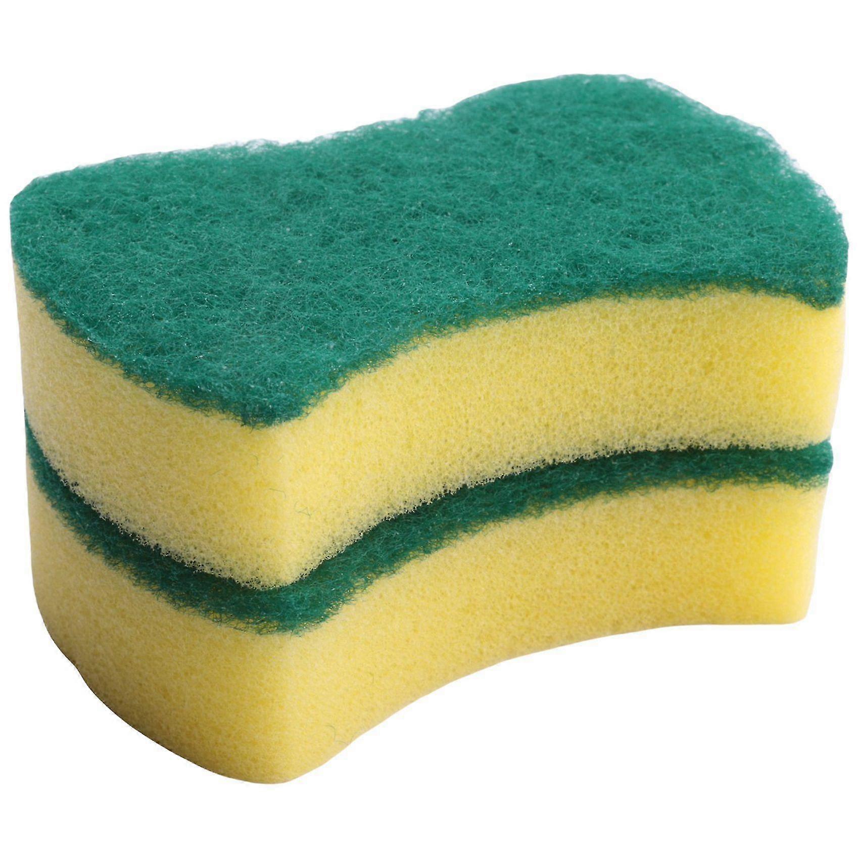 40 Pcs Cleaning Scrub Sponge For Kitchen Tableware Bathroom Car Wash Scrub Sponge Pad