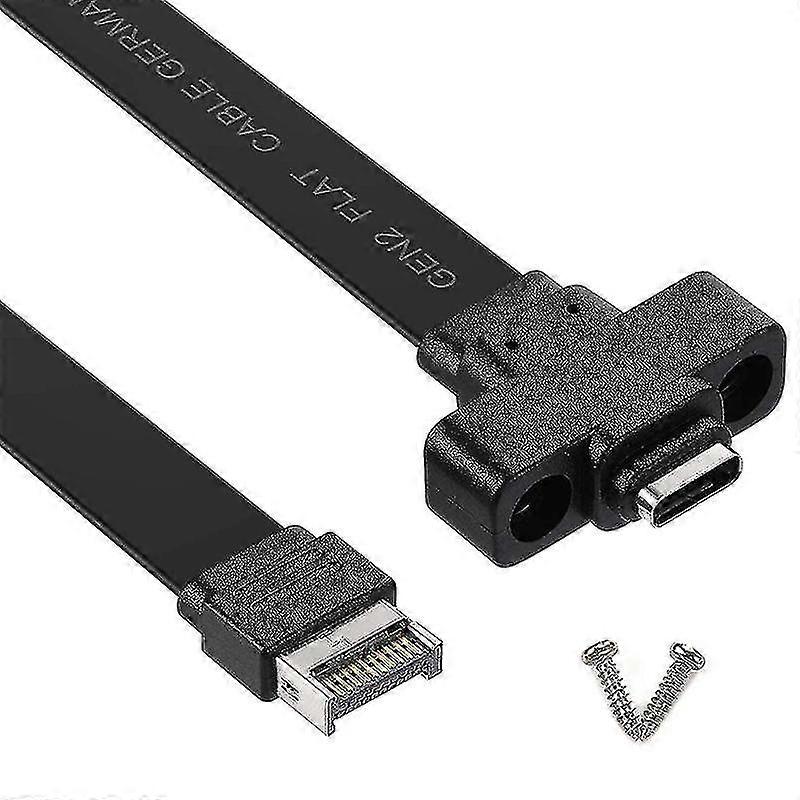 Usb 3.1 Front Panel Type E To Type C Extension Cable ,gen 2