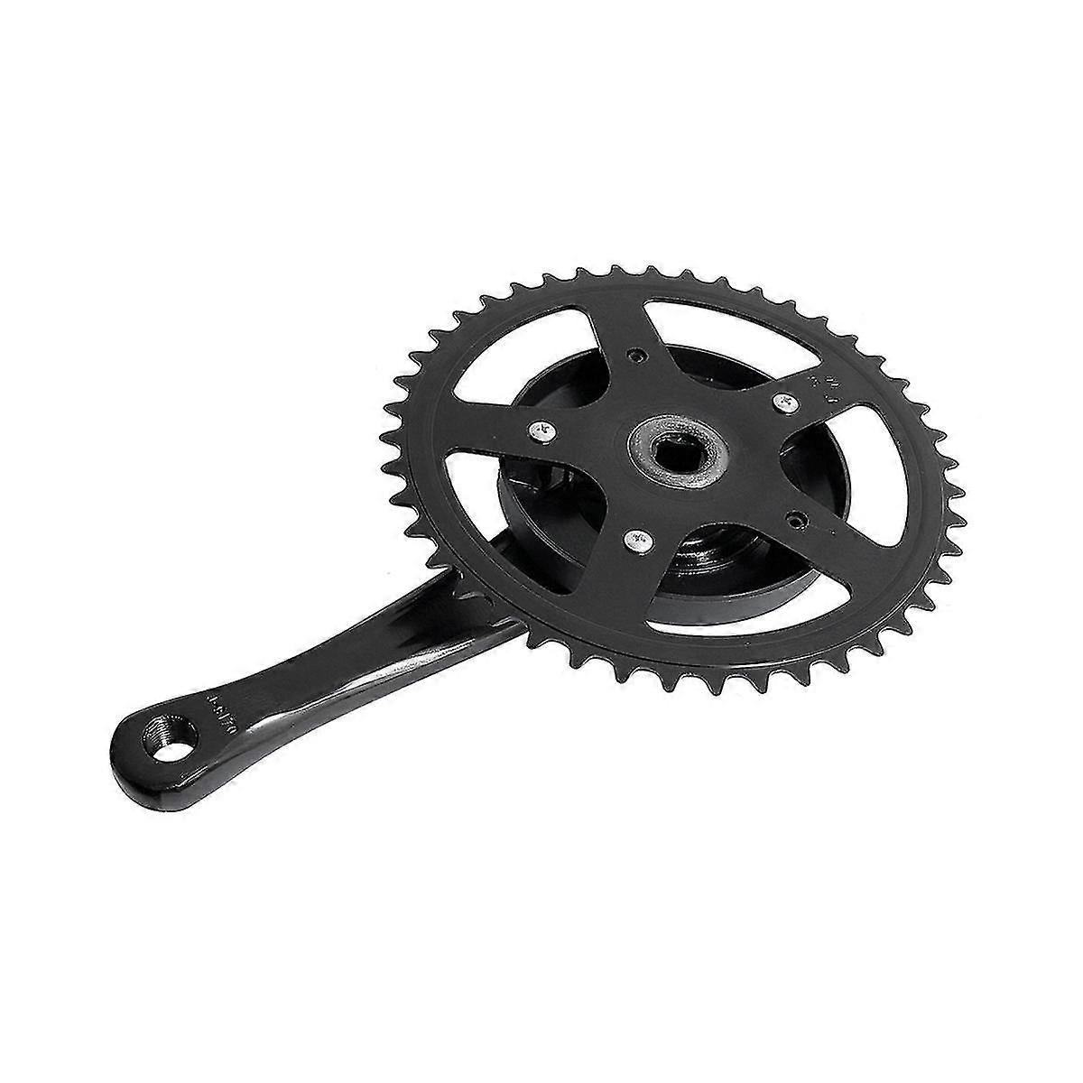Cykel Vevsats Enkel hastighet 44t Vevparti Aluminiumlegering 170mm Vev Cykeltillbehör