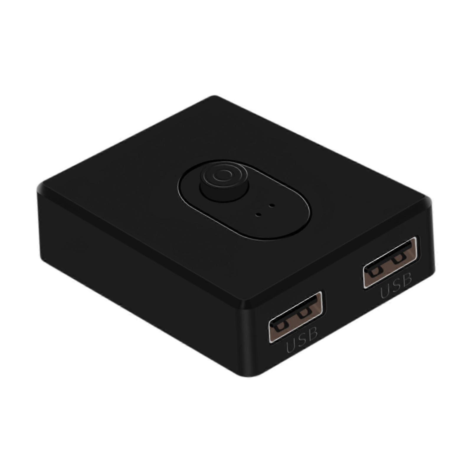 USB-omkopplare USB-utskriftsväljare Adapter för USB-disk Dator Skrivare USB 2.0