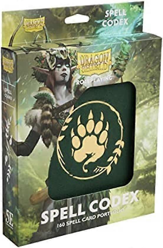 Dragon Shield Roleplaying Spell Codex - Forest Green