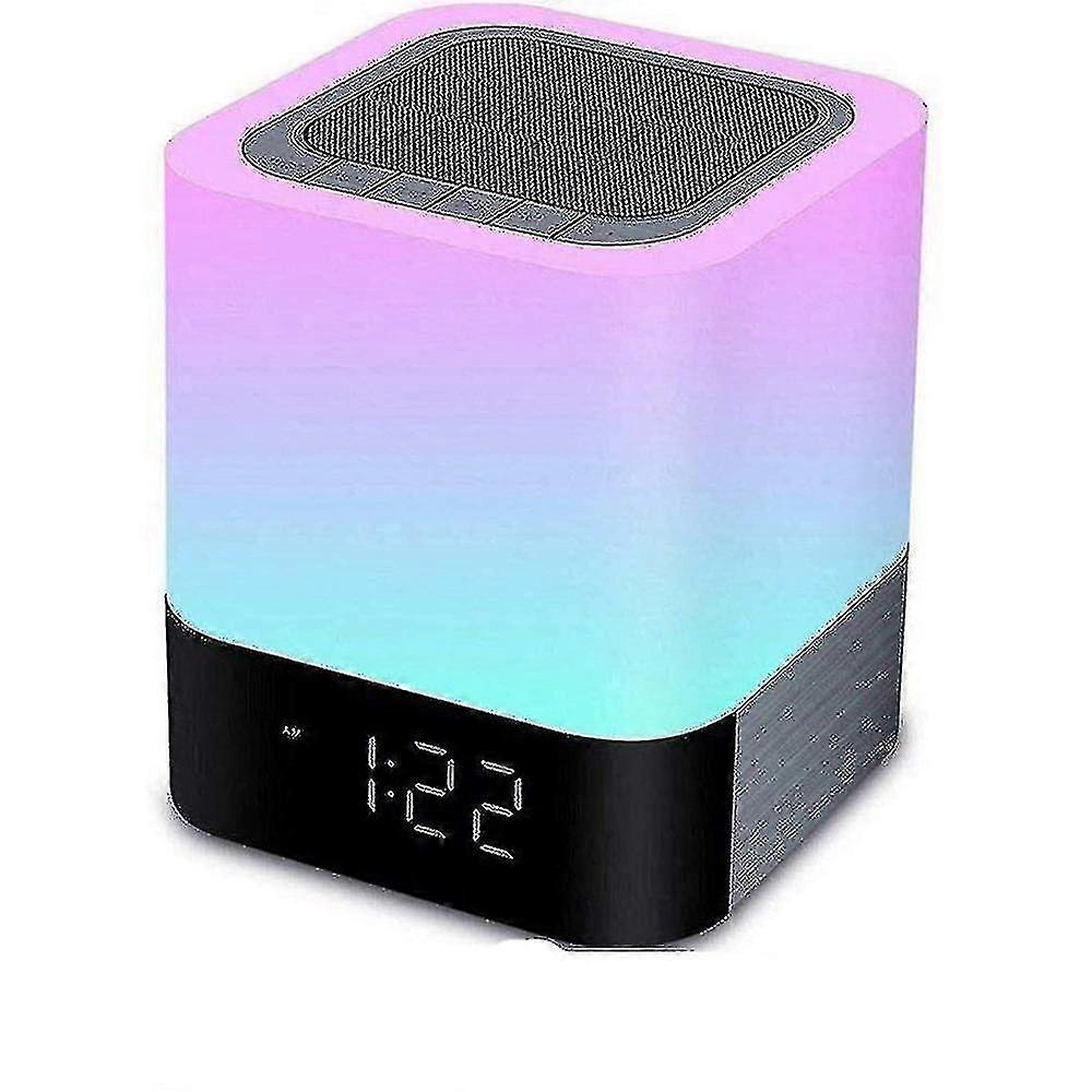 Touch Control Bedside Lamp, Led Bluetooth Speaker, Night Light