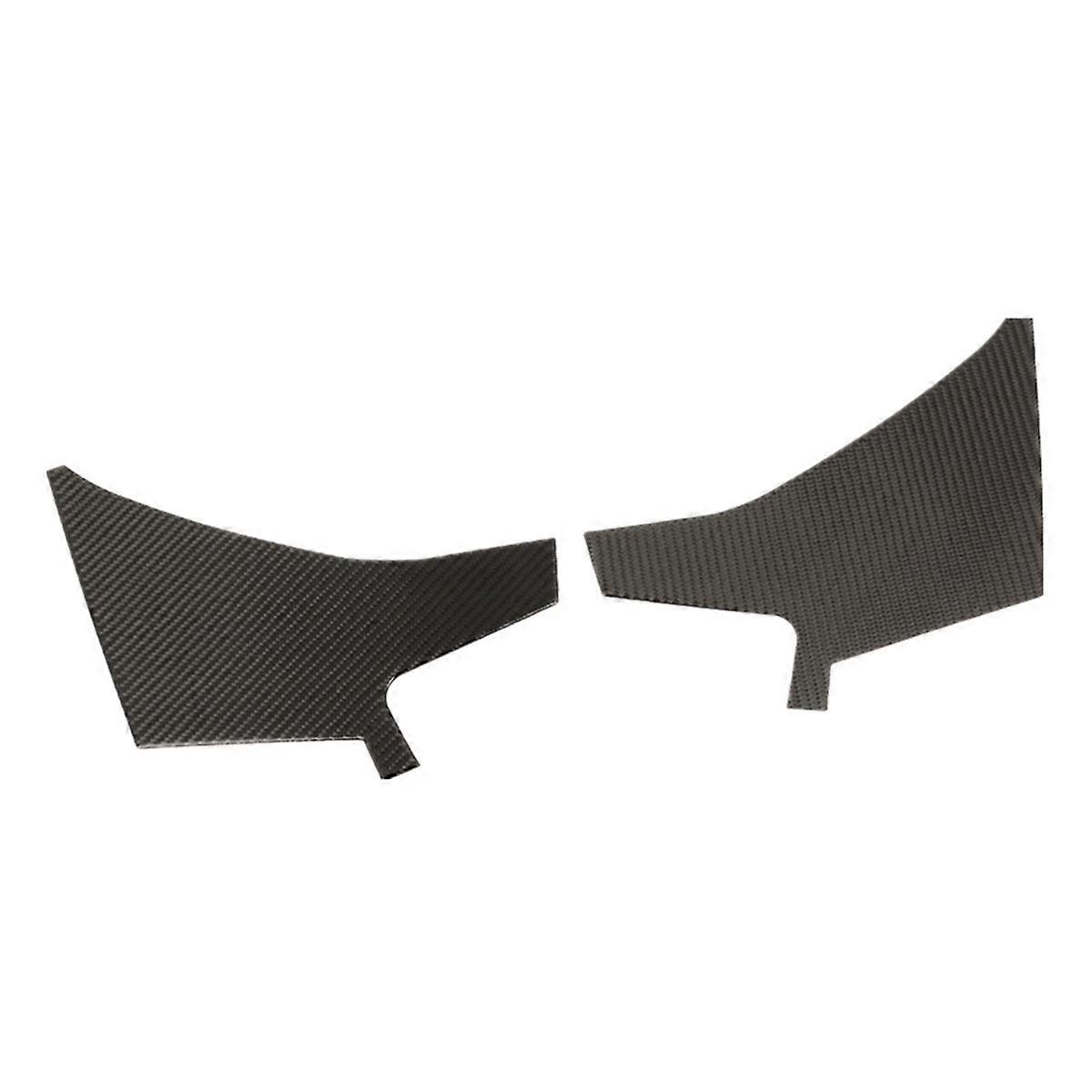 For Commander 2006-2010 Carbon Fiber Car Center Console Side Air Outlet Vent Panel Cover Trim Acces