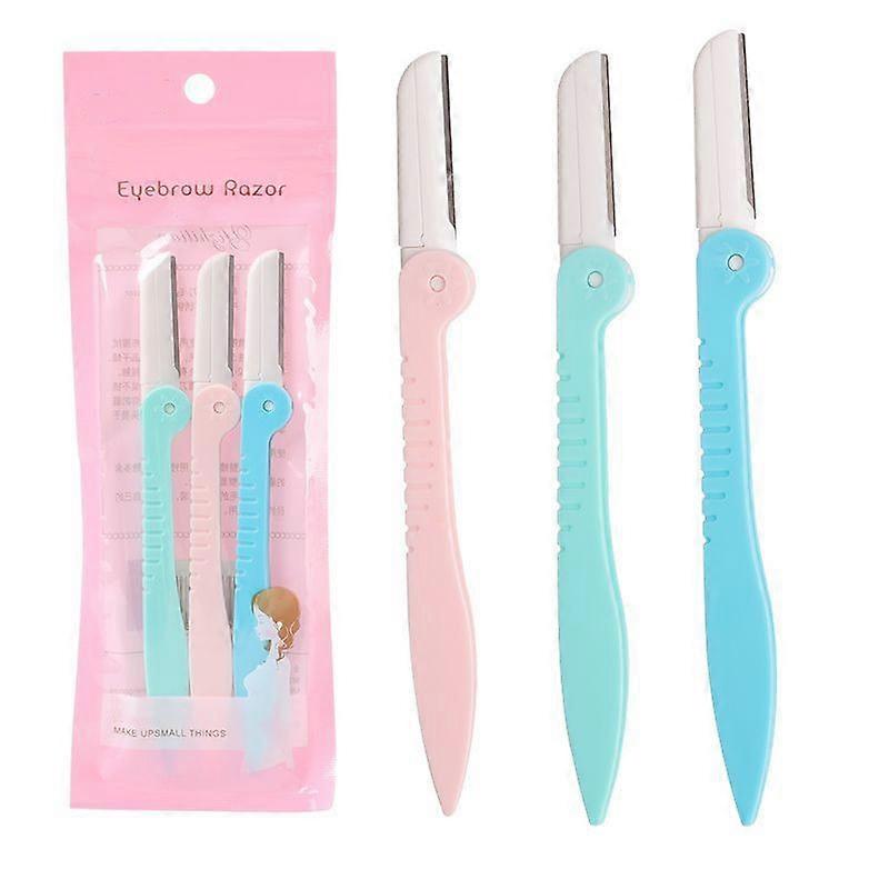 Wenkbrauw scheermessen, gezichtsverzorging Facial Razor 3 stuks / Set