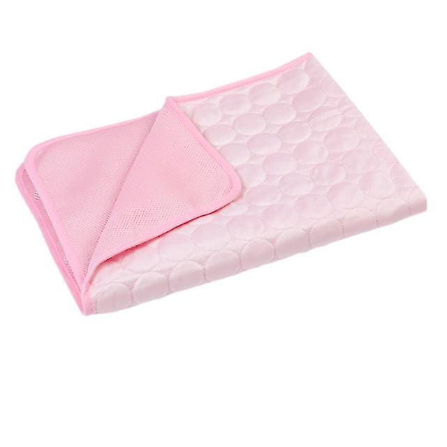 Dog Mat Cooling Summer Pad For Dogs Cat Blanket Sofa Breathable Pet Dog Bed Washable