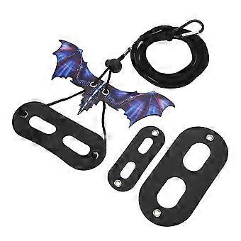 Small Reptile Harness Soft Adjustable Leash for Bearded Dragons Hamsters and Lizards Outdoor Walking