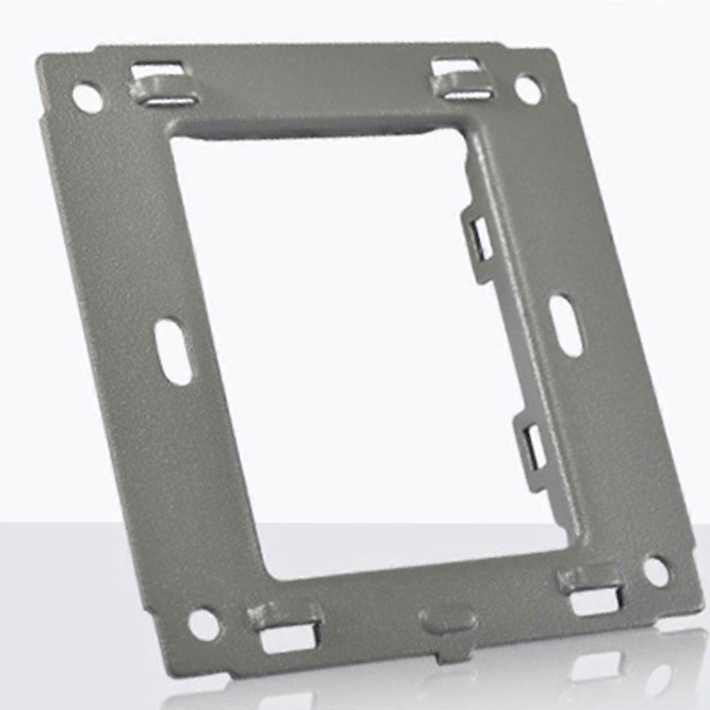 Two Billing Control Wall Brushed Aluminum LED Intelligent Switch