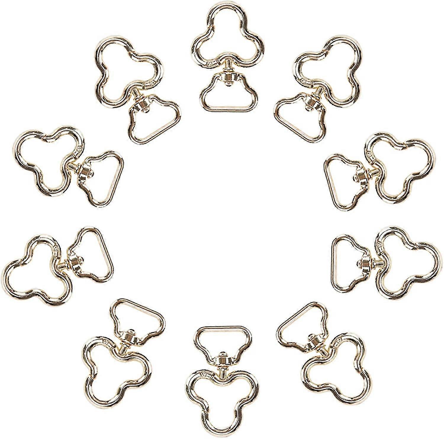 Heart Shape Spring Swivel Snap Hook
