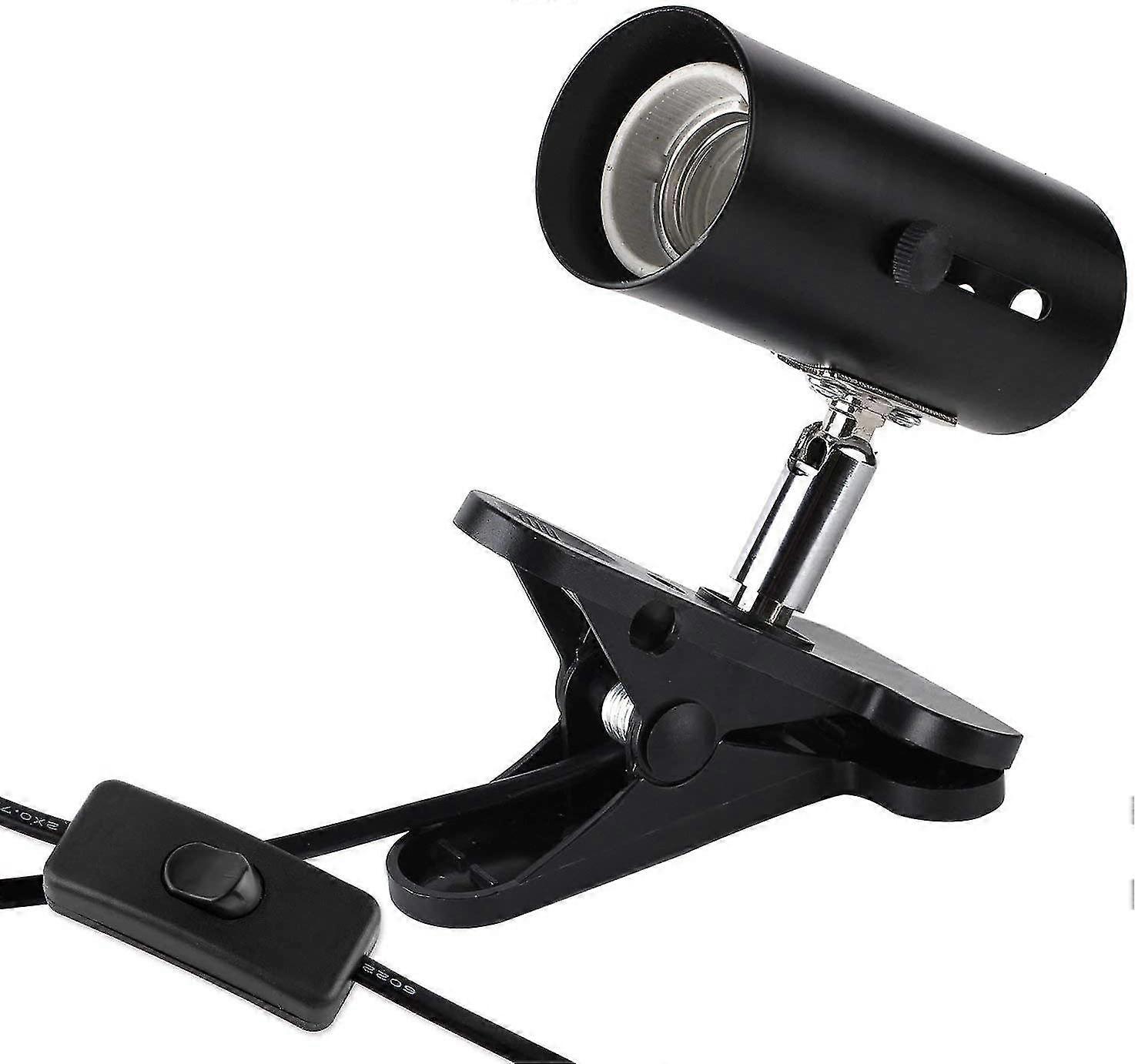Adjustable Reptile Heat Lamp Clamp Fixture, Suitable for Aquariums & Terrariums