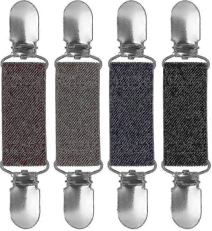 4 Stück Pullover Clips, Pullover Cardigan Clips, Elastischer Clip Unisex Simple