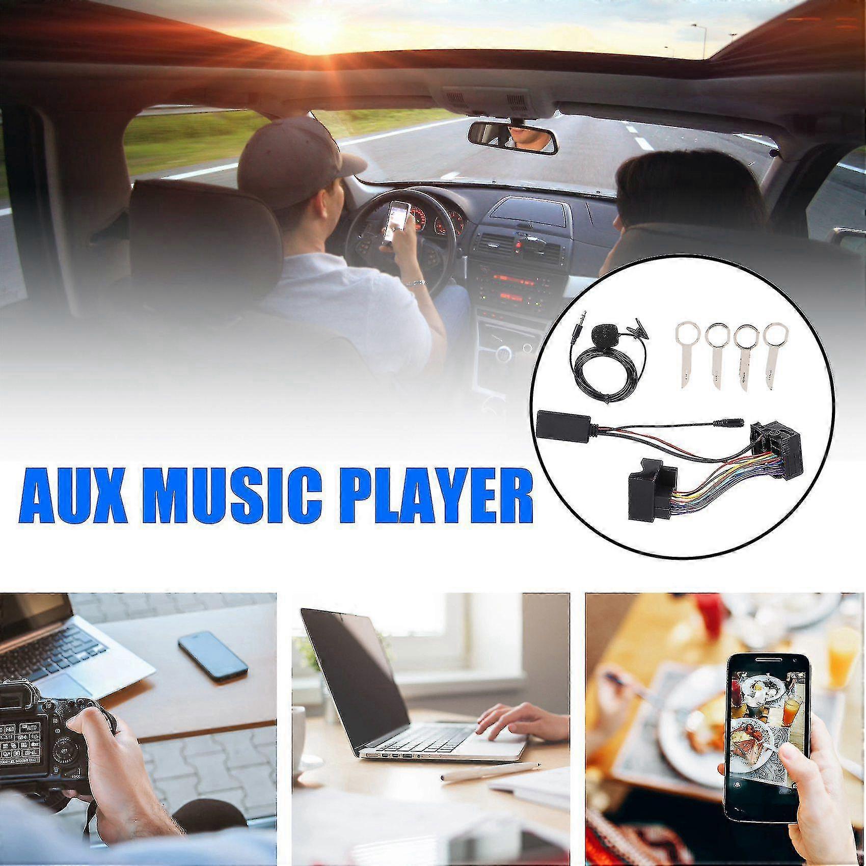 Bluetooth-kabelboom Voor Auto – Voor Ford Kuga, Mondeo, Focus, Galaxy – Streaming Via A2DP – Plug & Play – Vervangt 5000C/6000CD