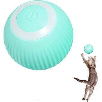 Bleu - 1 pièce - Balle interactive pour chats - Auto interactif - 360 Usb - Stimule l’instinct de chasse