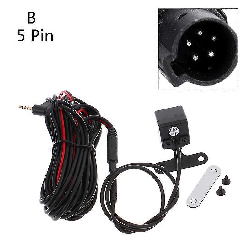 4/5Pin Car Rear View Camera Night Vision 140 Degree Wide Angle 720P Waterproof CCD Monitor Car Parking Reversing Camera Monitor