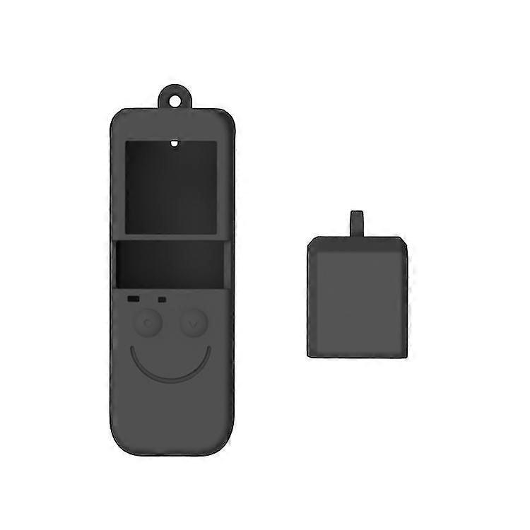 For Dji Osmo Pocket 2 2 In 1 Silicone Case (black)