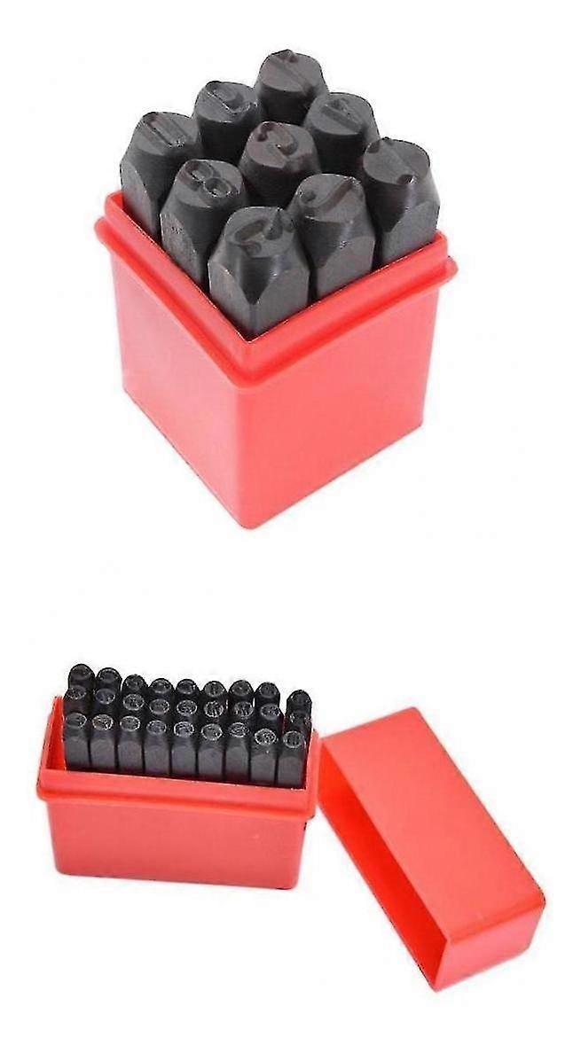Handprint Markers 4mm Set Perforated Number Letters (1pcs)