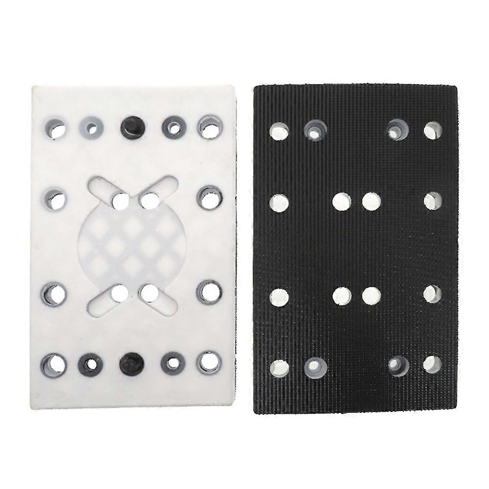 130X80mm Hook &loop Sanding Pad 12 Holes Replacement Plate For Festool RTS 400 REQ Sander Power Polisher Tools