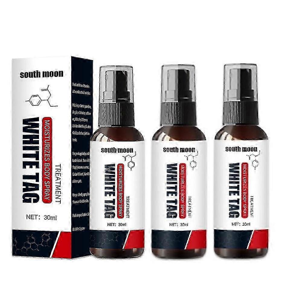 3 قطع البقع البيضاء تقليل رذاذ العلامة البيضاء علاج البهاق ترطيب الجلد البهاق العناية بخاخ 30ML