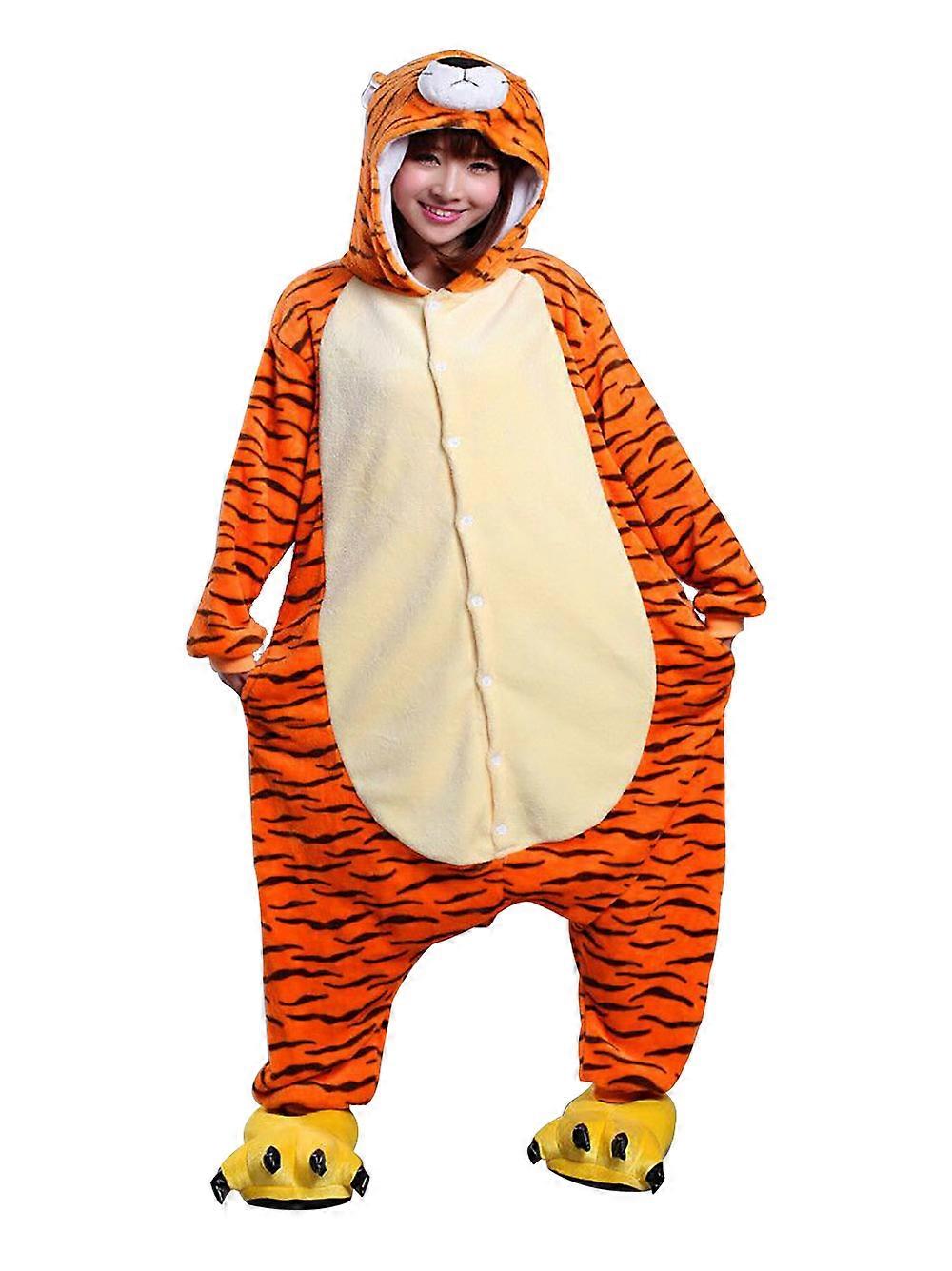 ILWHE Tiger Jumpsuit djur pyjamas Kostym